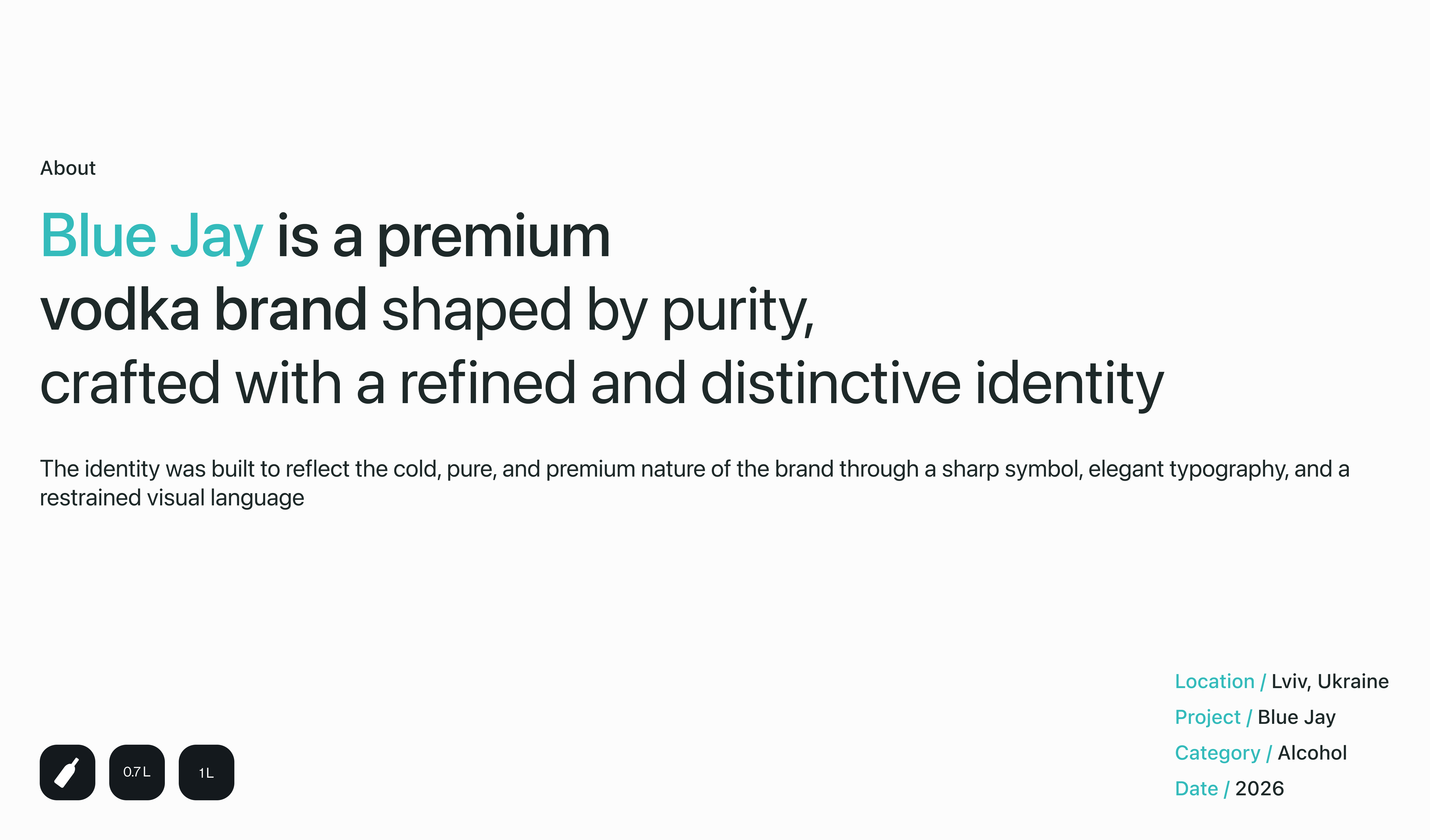 Blue Jay — typography