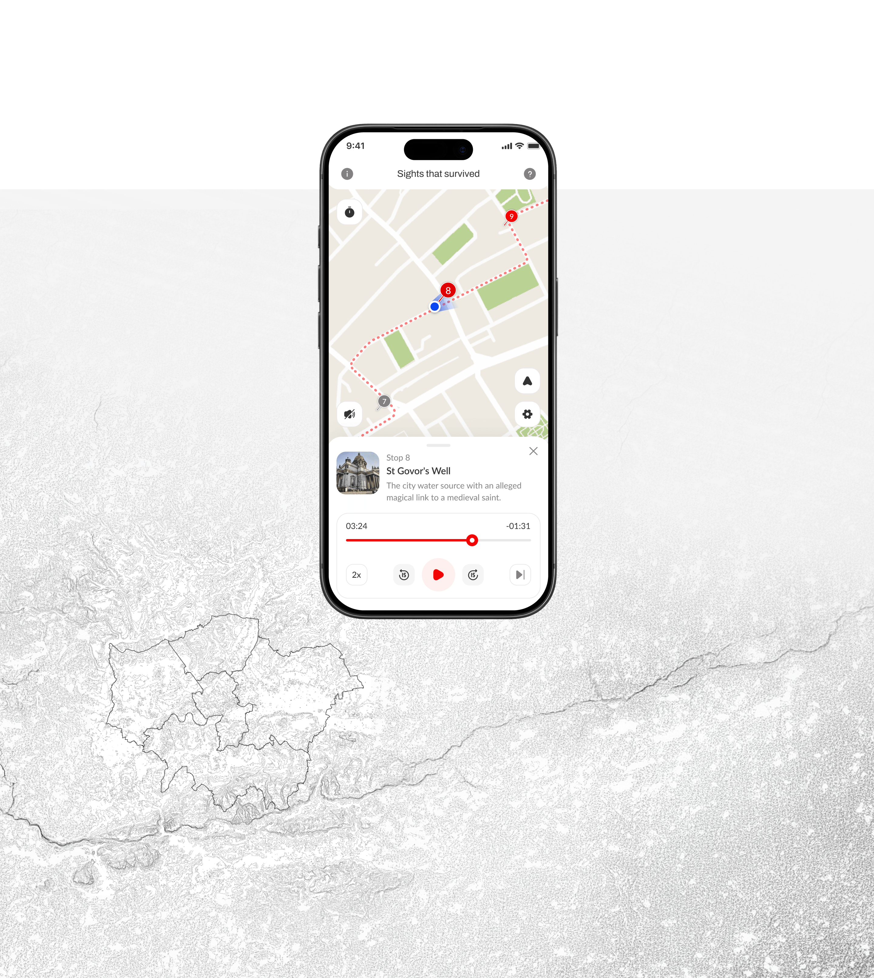 Cobble — map