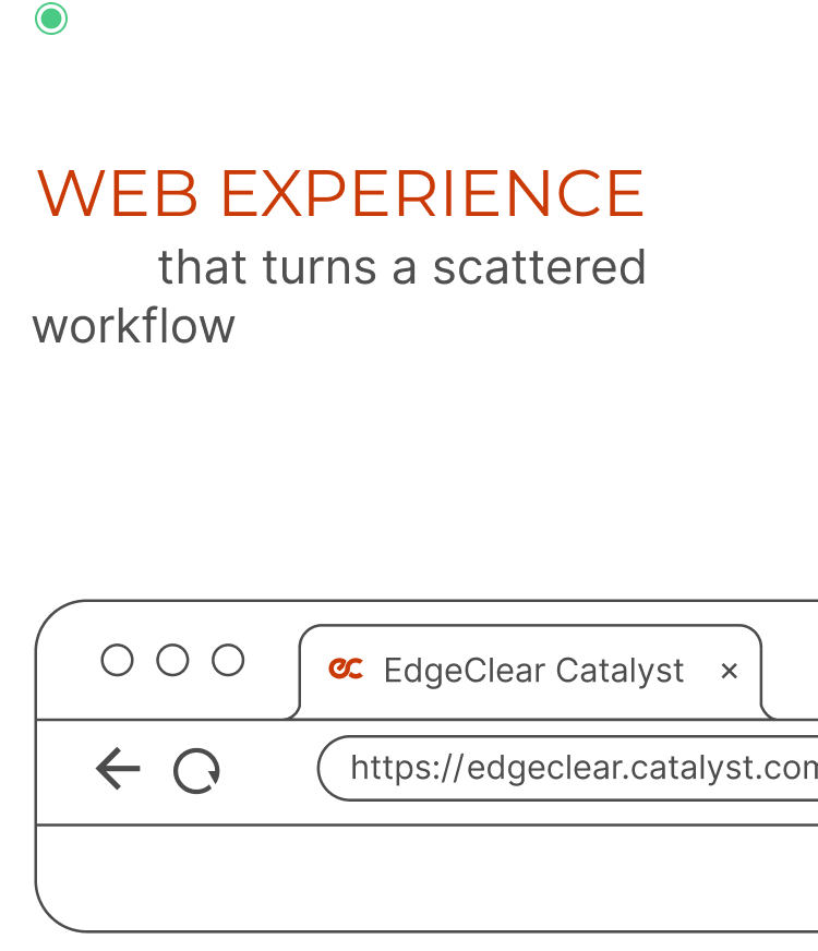 EdgeClear Catalyst — Mobile Screens