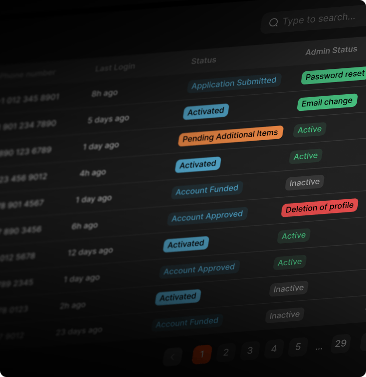 EdgeClear Catalyst — Mobile Screens