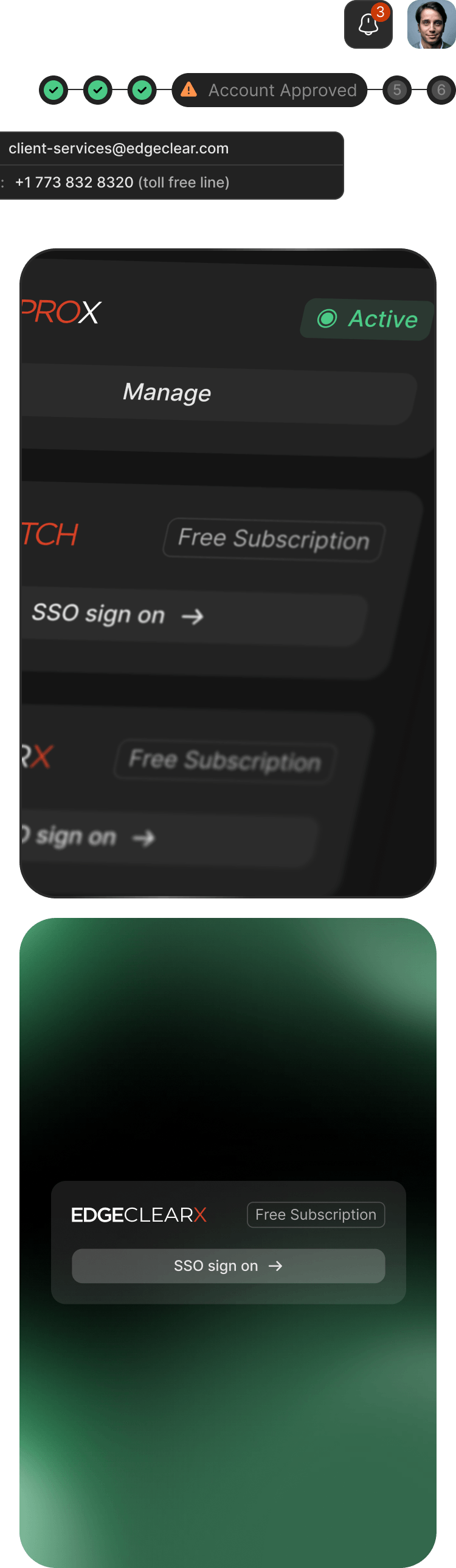 EdgeClear Catalyst — Mobile App