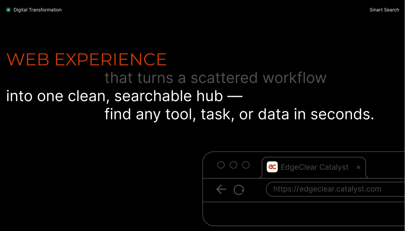 EdgeClear Catalyst — Digital Transformation