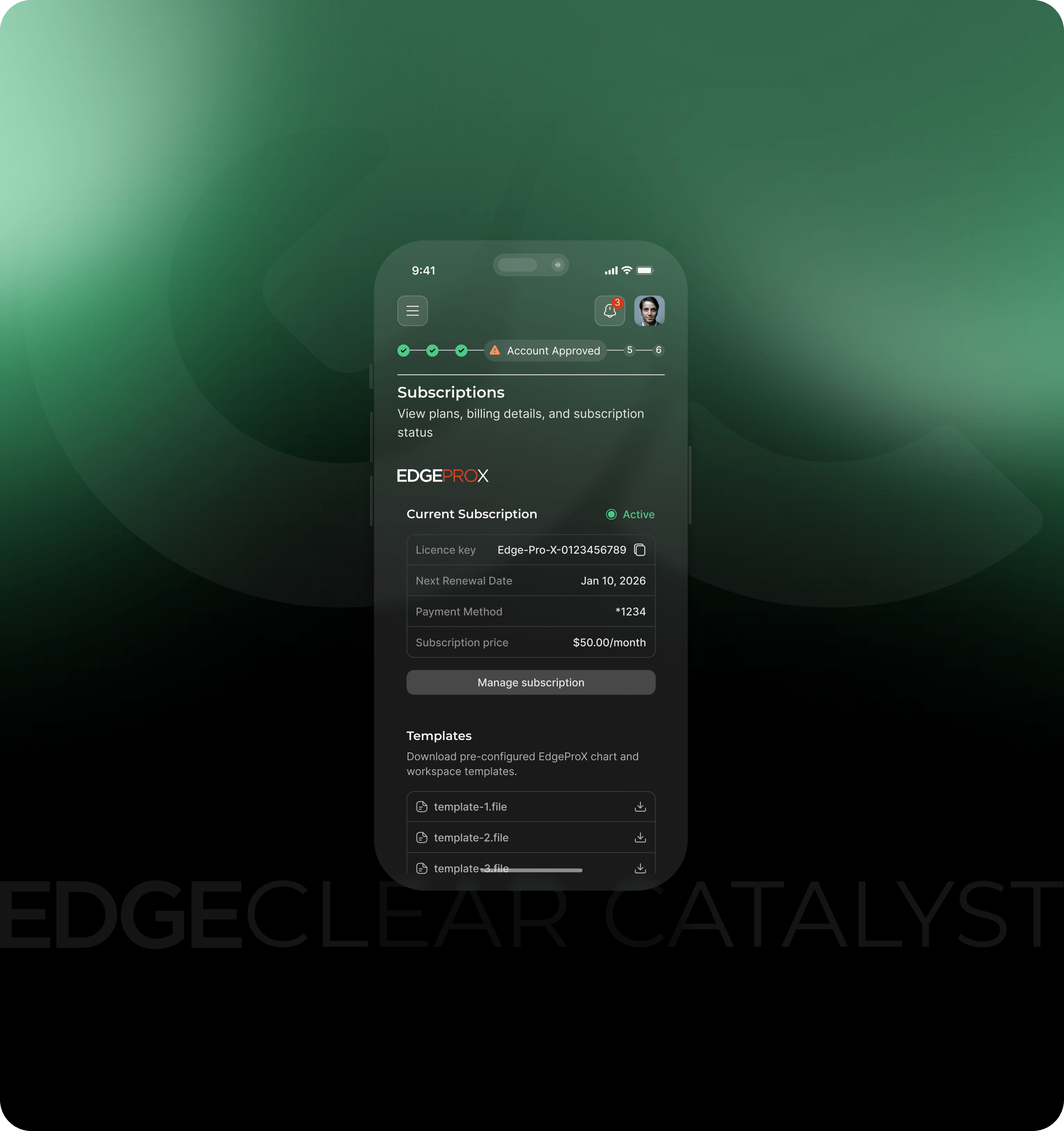 EdgeClear Catalyst — Platform